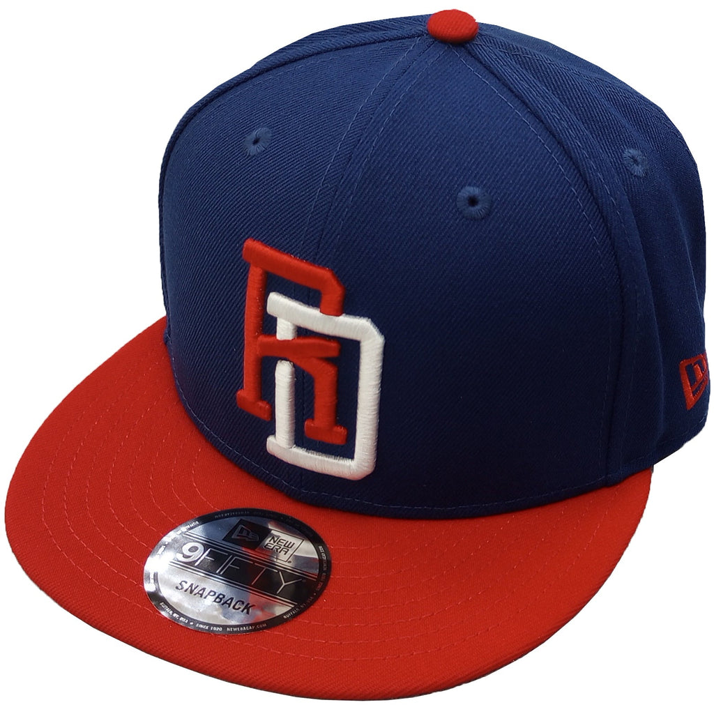 2023 WBC 9FIFTY Dominican Republic Hat – Blue Red | New Era Snapback