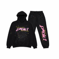 Sp5der P*nk Tracksuit Set