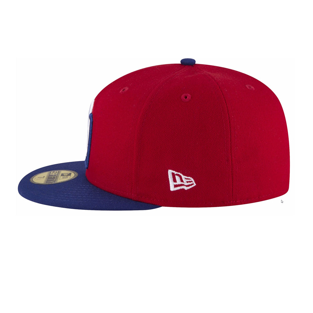 Men's Dominican Republic Baseball New Era 2017 World Baseball Classic Embroidered Patch 59FIFTY Fitted Hat