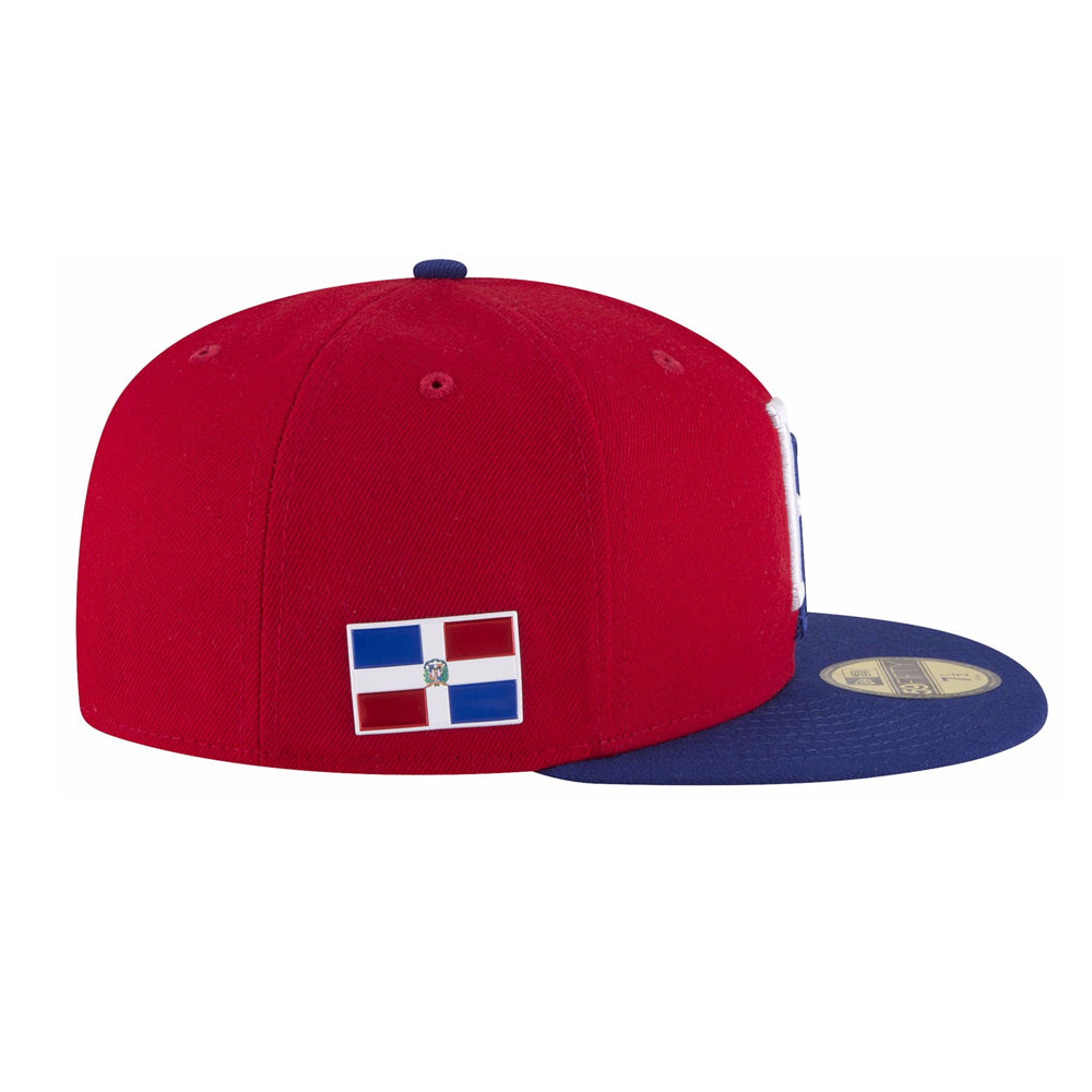 Men's Dominican Republic Baseball New Era 2017 World Baseball Classic Embroidered Patch 59FIFTY Fitted Hat