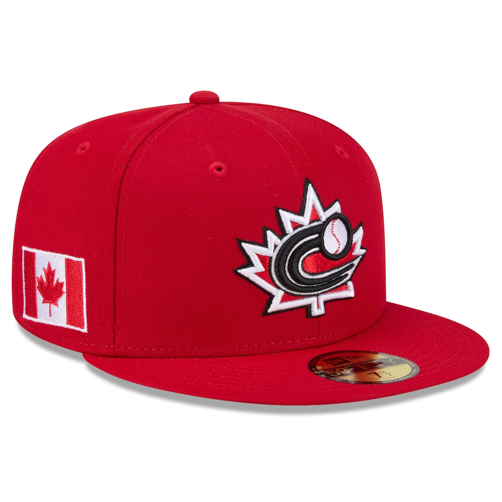 Canada World Baseball Classic 2026 New Era 59FIFTY Fitted Cap – Official WBC Hat