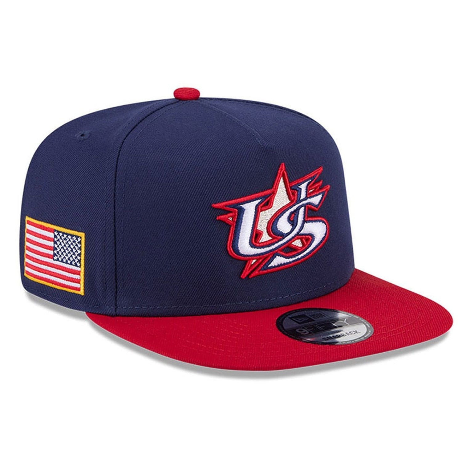 United States World Baseball Classic 2026 New Era 9FIFTY A-FRAME Cap | Snap Back – Official WBC Hat