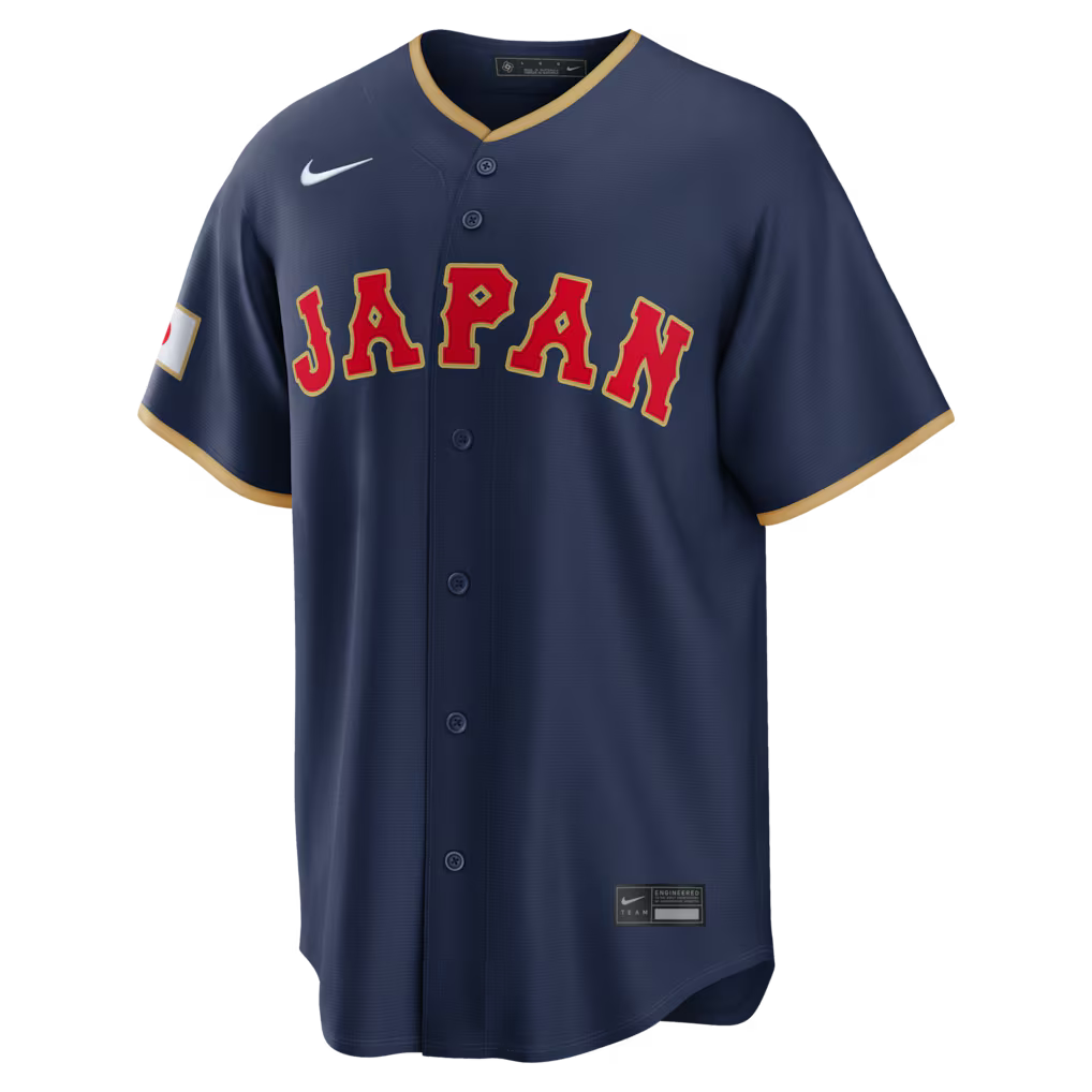2026 WBC Japan Men's Nike Stadium Jersey – Official Home White Edition