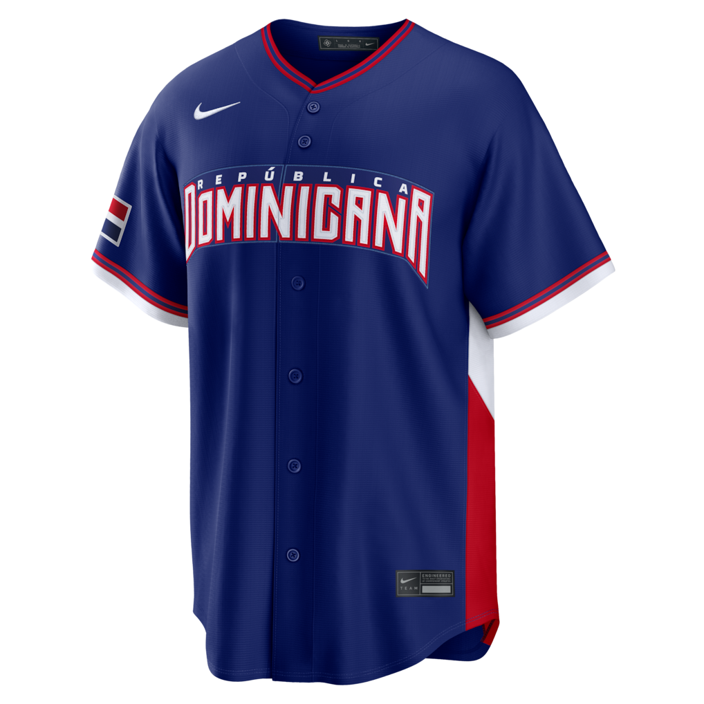 2026 WBC Dominican Republic Men's Nike Stadium Jersey – Official Home Edition