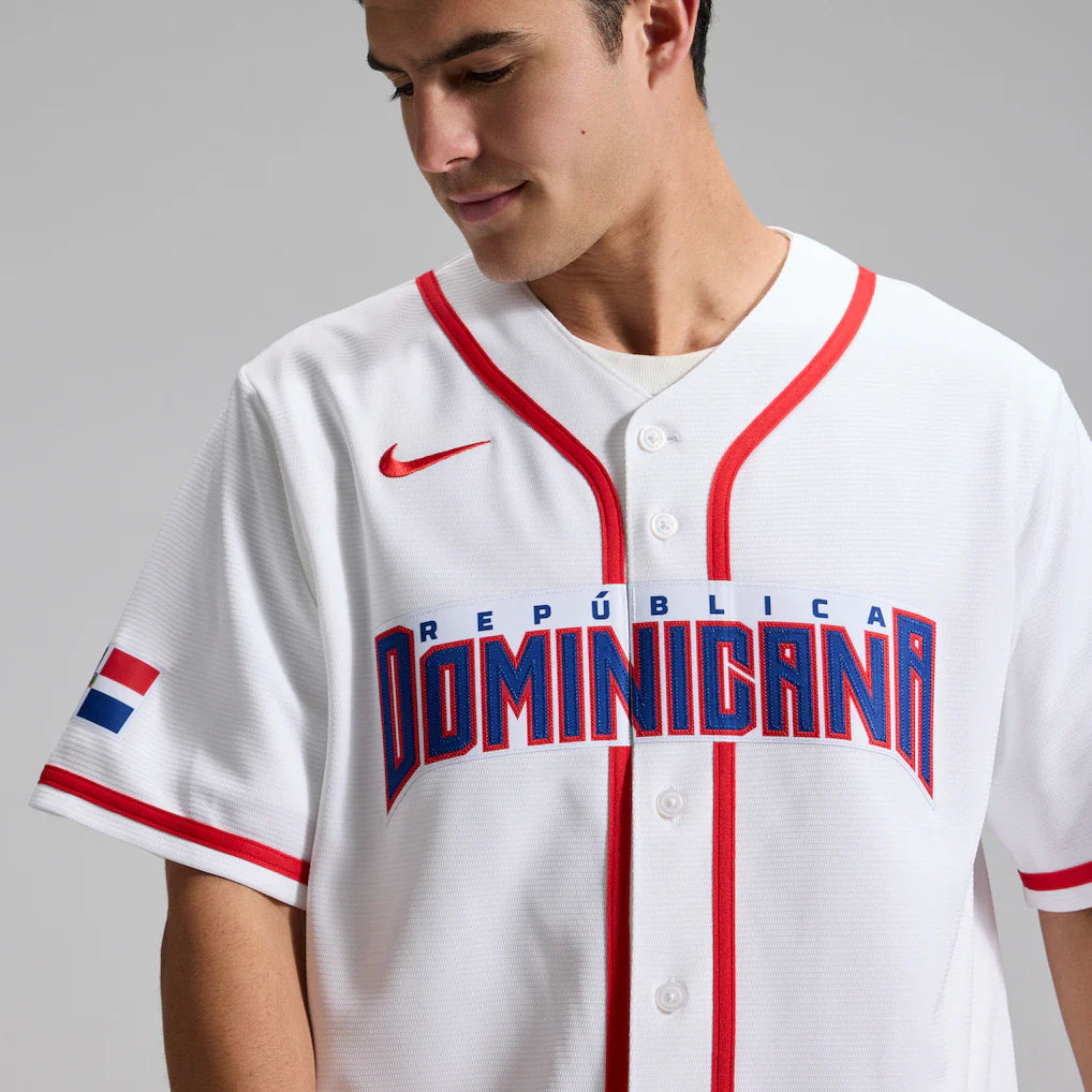 2026 WBC Dominican Republic Men's Nike Stadium Jersey – Official Home Edition