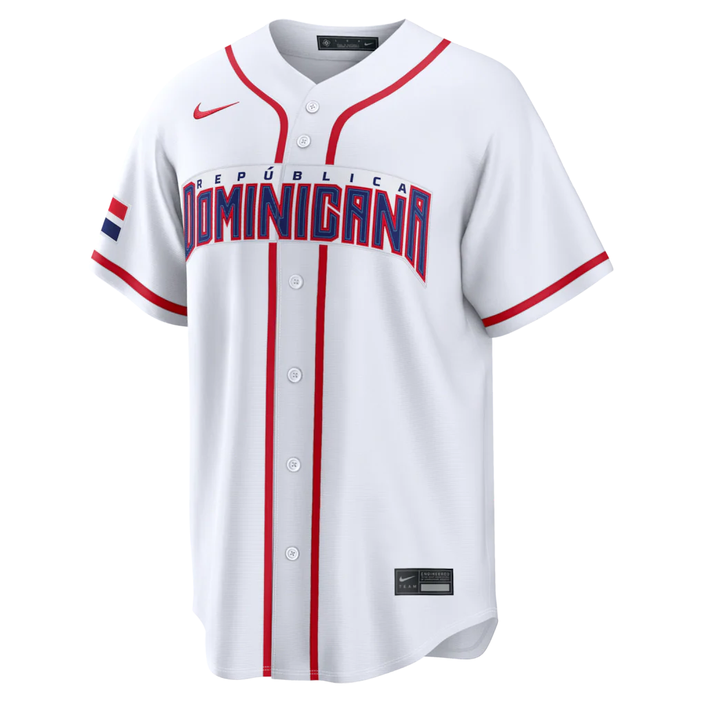 2026 WBC Dominican Republic Men's Nike Stadium Jersey – Official Home Edition