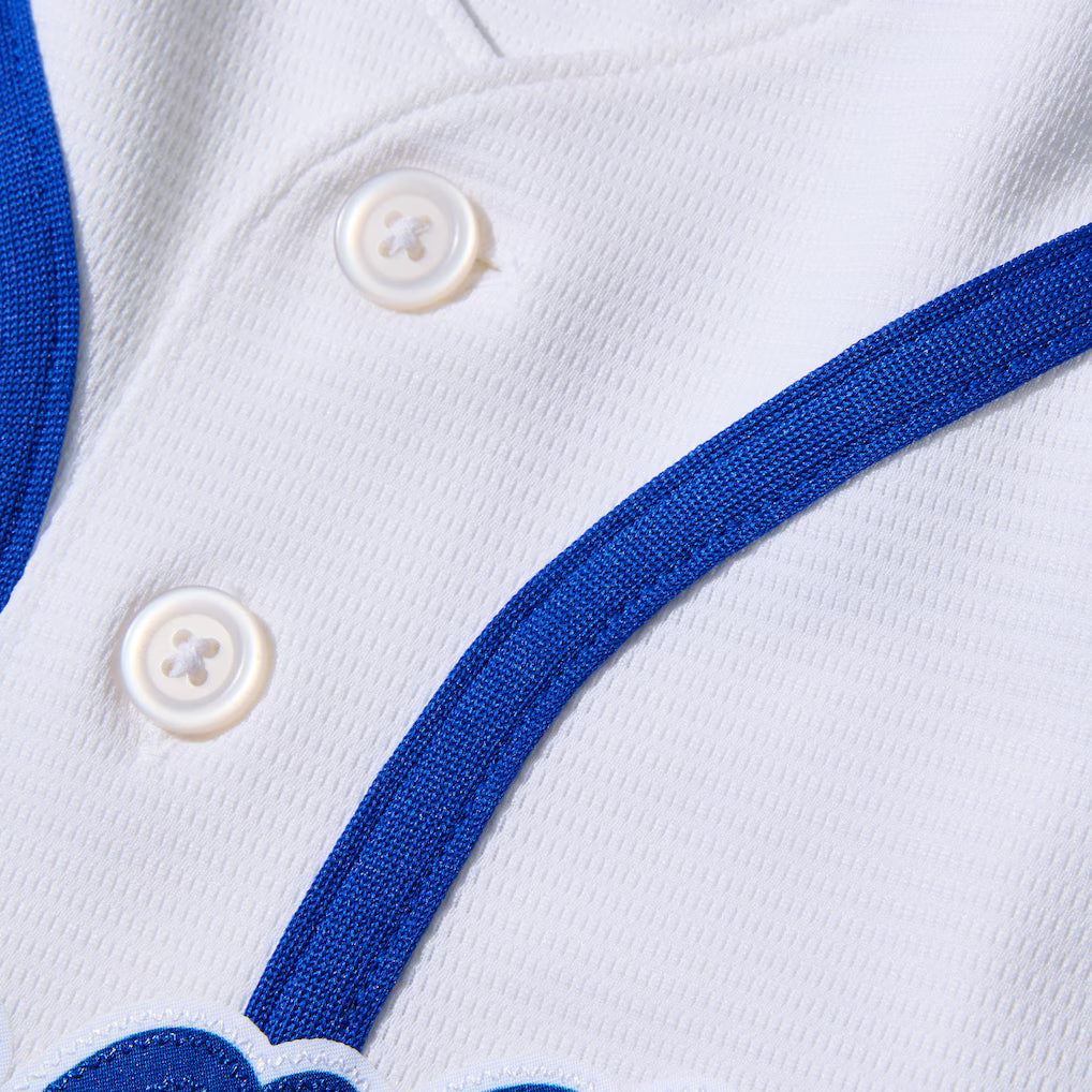 2026 WBC Nicaragua Men's Nike Stadium Jersey – Official Home White Edition