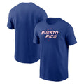 Nike 2026 World Baseball Classic Puerto Rico Wordmark T-Shirt – Official WBC Tee